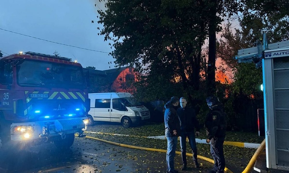 Маркушин: в Ірпінській громаді зафіксовано пряме влучання та масштабну пожежу на «Екософті»