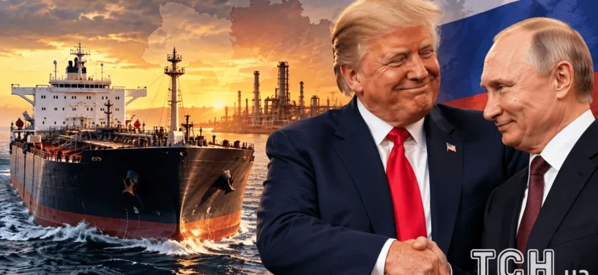 Трамп домовлявся з Путіним про припинення вогню, а російський дизель тим часом обвалився на 75%