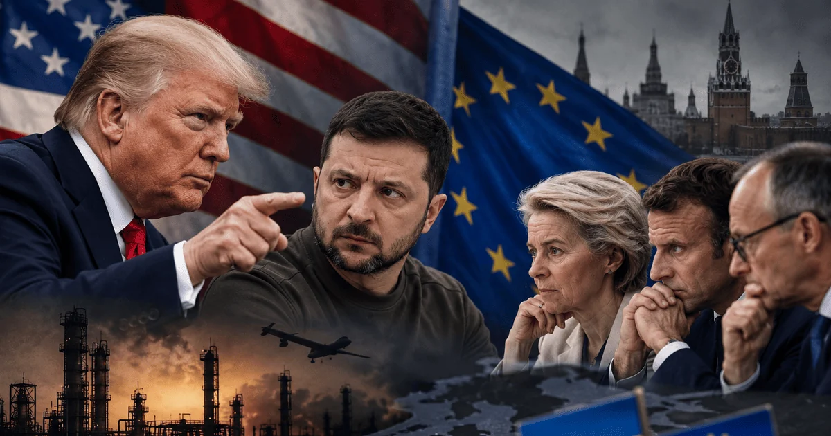Трамп змусив Україну призупинити удари по російських НПЗ, а Європу просить не лякати російською загрозою