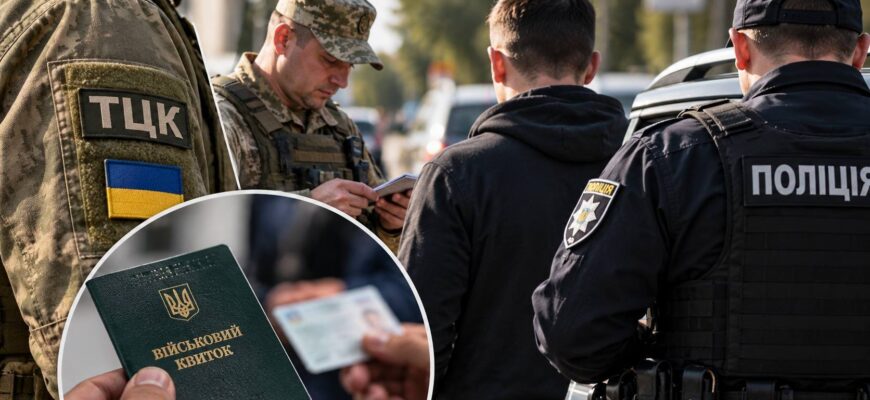 Затримання чоловіків на вулицях: для ТЦК та поліції ввели суворі часові рамки та нові заборони