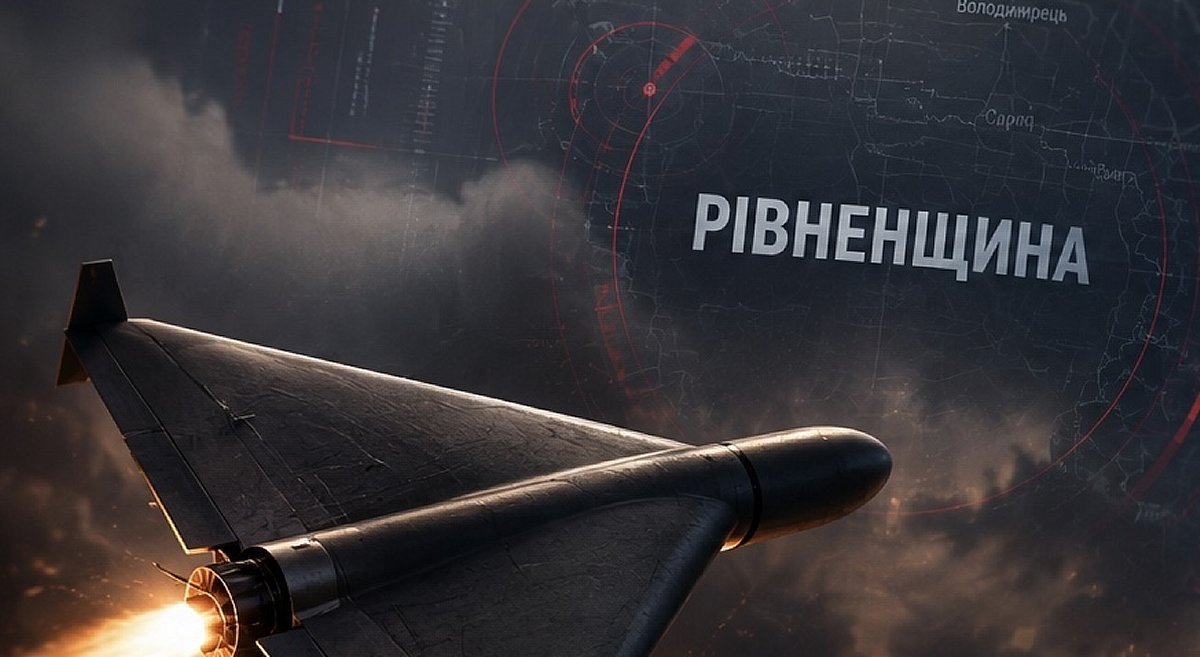 Потужний спалах і полум’я: ворожий безпілотник атакував Сарненський район