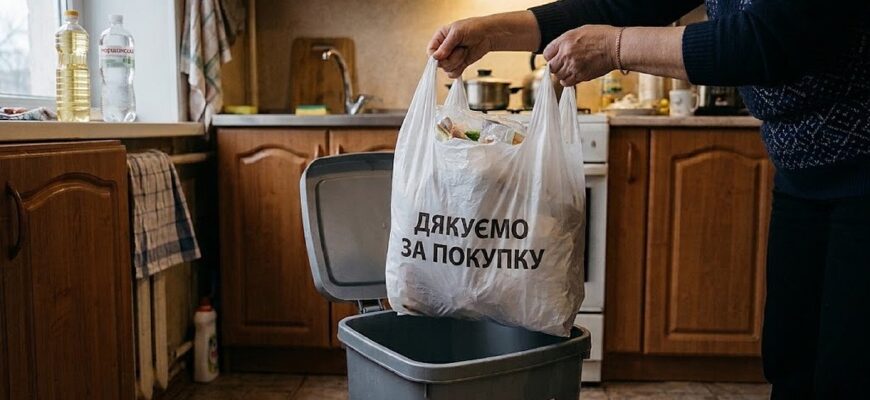 Пакет із супермаркету замість сміттєвого мішка: господиням розкрили неприємні наслідки
