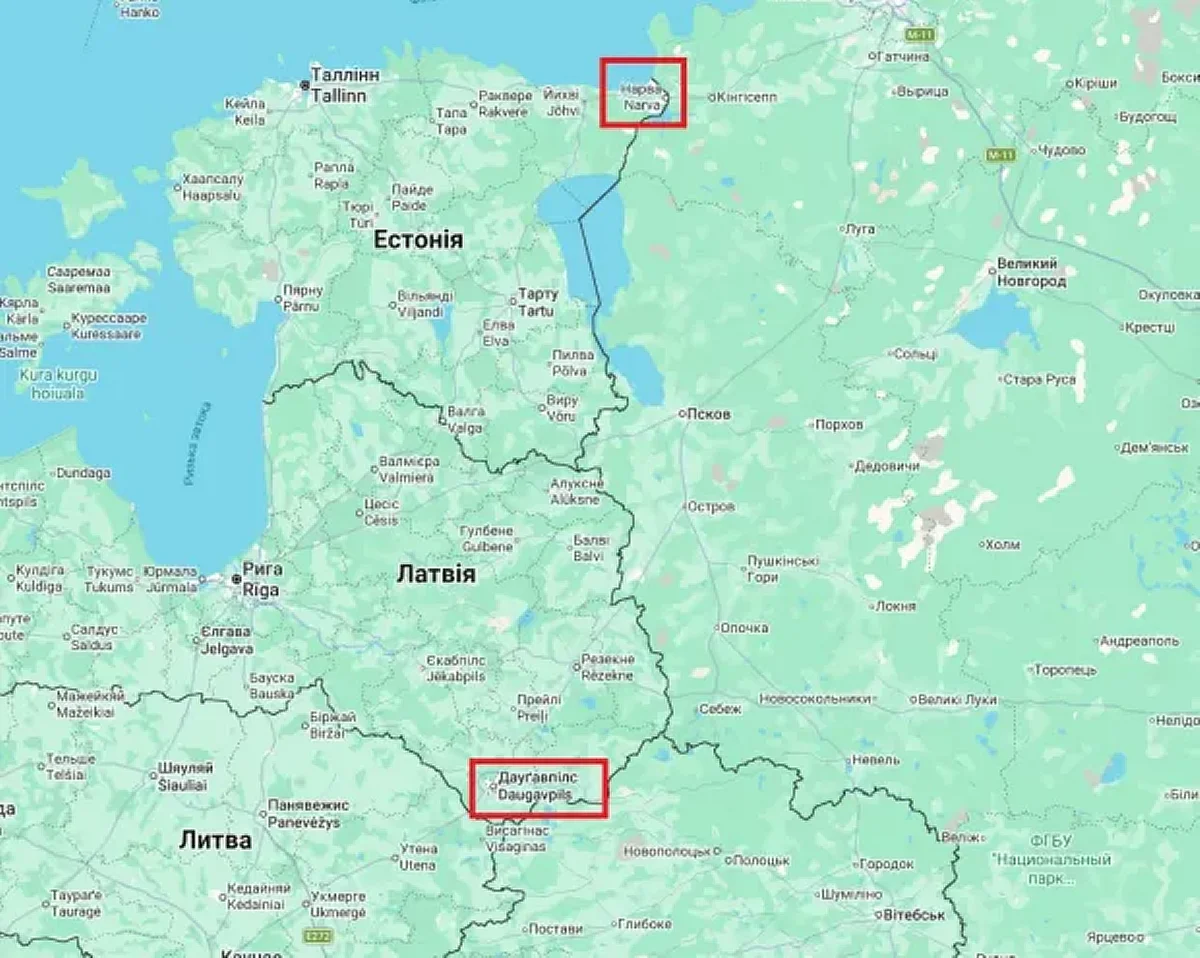 Путін міг націлитися на два міста в Латвії та Естонії — у Балтії вже готуються до найгіршого